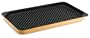 Chef's Design Aluminum 20-by-12-Inch Ribbed Nonstick Grill, Global Gold