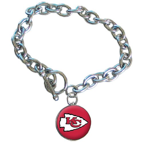 NFL Kansas City Chiefs Charm Bracelet