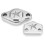 Blingstar Parking Brake Block Off Polished for Yamaha by Bling Star