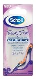 Scholl Party Feet Transparenter Gel Fersenschutz, 1 Paar