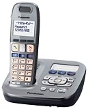 Panasonic KX-TG6591 DECT-Systemtelefon mit AB (SOS-Notruffunktion) graphit