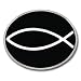 Siskiyou STH257B2 Christian Fish Hitch Cover