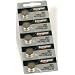 Jewelry : Energizer 386 or 301 Button Cell Silver Oxide SR43W Watch Battery Pack of 5 Batteries