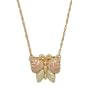 Black Hills Gold 10K Butterfly Necklace with 10K Chain