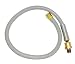 Tools & Hardware : Amflo 25L-24BD Ball Swivel Lead-In Hose Assembly 1/4" x 24" and 1/4" NPT