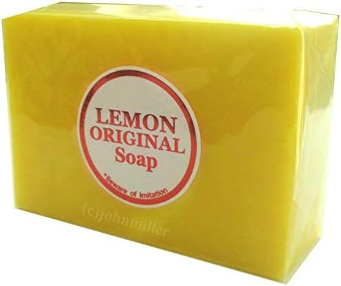 Lemon Exfoliating Sulfur Glutathione Soap for Acne Lightening Whiteing Bleaching