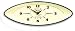 NEW GATE (�j���[�Q�[�g) �|�����v Bullitt Wall Clock Black �u���b�N BBUL60K