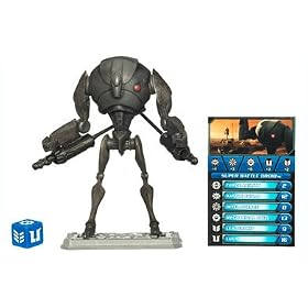 Star Wars Clone Wars Super Battle Droid Figure