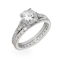 Monica's Extra Thin Sterling Silver Wedding Ring Set