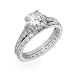 Jewelry : Monica's Extra Thin Sterling Silver Wedding Ring Set
