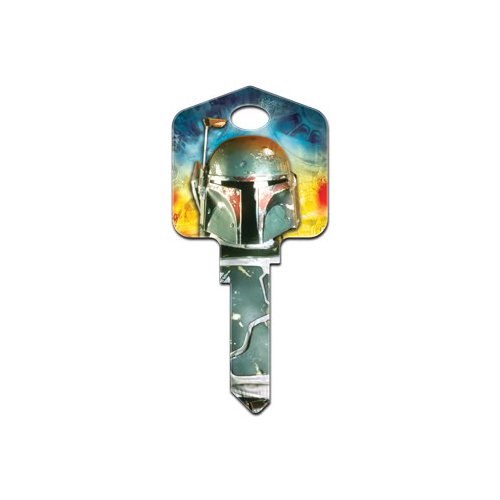 Star Wars Boba Fett Schlage SC1 House Key