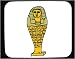 Decorated Mouse Pad with Africa, mummy, sarcophagus, Egypt, ancient, 