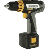 Panasonic EY6405FQKW 12-Volt Ni-Cad 3/8-Inch Cordless Drill/Driver Kit