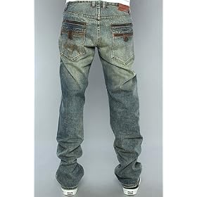 Artful Dodger The London Dock Jean in Wasted Indigo,Denim for Men