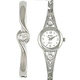 HENLEY RENNIE MACKINTOSH INSPIRED Ladies Elegant Watch, & Bangle Set in A Fancy Presentation Box