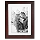 MCS Wood Float Frame 6 by 8-Inch, Walnut Finish