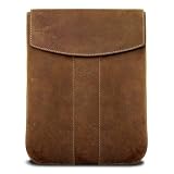MacCase Premium Leather iPad/ iPad2 Vertical Sleeve - Vintage
