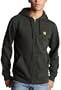 ETNIES Men's Small Icon Chest Zip Fleece,Forrest,Small