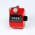 Generic Bluecell Red Color Handheld Tally Counter 4 Digit Display for Lap/sport/coach/school/event