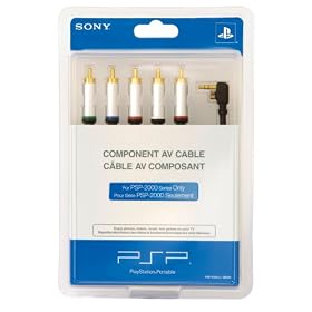 Click here to buy PSP 2000 Component AV Cable by Sony.