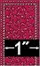 1:24 Scale Bandana Rug Dollhouse Miniature