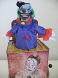 Scary Clown Jack in the Box Pop-up Halloween Prop