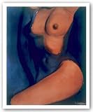 Blue Rinse by Laurie Cooper 24.75"x20.25" Art Print Poster