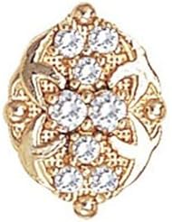 14 Karat Gold Diamond Slide GS528-D