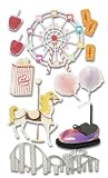 EK Success SPJBLG013 Jolee's Boutique Le Grande Carnival Dimensional Stickers