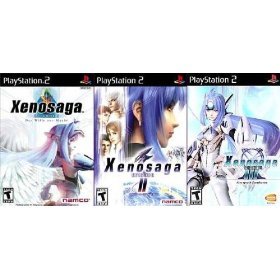 Xenosaga PS2 Trilogy Episode I + II + III (All Original Black Label)