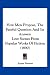 How Men Propose, the Fateful Question and Its Answer: Love Scenes from Popular Works of Fiction (1890)