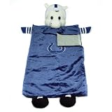 6' Children's NFL Indianapolis Colts Cozy Sleeping Bag