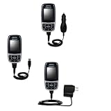 Deluxe Kit for the Samsung SGH-E630 includes a USB cable with Car and Wall Charger - Gomadic Brand w/ TipExchange Technology