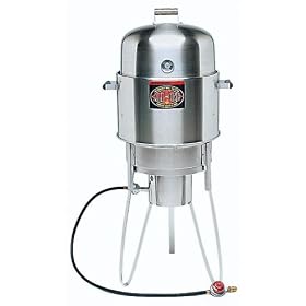Brinkmann 810-5100-0 All-in-One Outdoor Cooker, Stainless Steel by Brinkmann