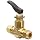Parker VQ Series Brass Toggle Valve, Inline, Toggle Handle, PTFE Stem, CPI Compression Fitting