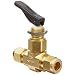 Parker VQ Series Brass Toggle Valve, Inline, Toggle Handle, PTFE Stem, CPI Compression Fitting