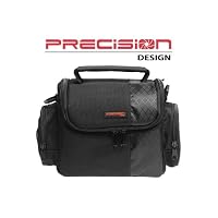 Precision Design Deluxe Digital Camera Padded Carrying Case for PowerShot A480, A1000 IS, A1100 IS, A2000 IS, A2100 IS, E1, G10, SD780, SD790 IS, SD880 IS, SD890 IS, SD950 IS, SD960 IS, SD970 IS, SD990 IS, SD1100 IS, SD1200 IS, SX10 IS, SX110 IS Digital Cameras
