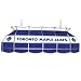 All Products : NHL Toronto Maple Leafs Stained Glass 40" Lighting Fixture