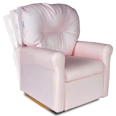 Contemporary All Cheetah Print Kids Recliner