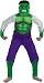 Search : Kid's Deluxe Incredible Hulk Costume (Large 10-12)