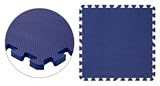SoftFloors 4' x 4' Lightweight Foam Floor - Royal Blue