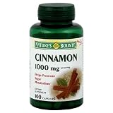 Nature's Bounty Cinnamon 1000 Mg 100 Count (Pack of 4)