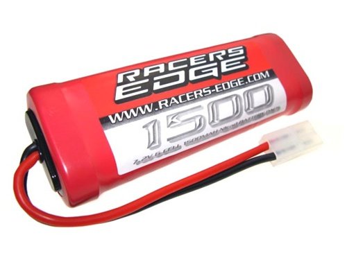 Racer's Edge 7.2V 1500mAh 6 cell NiCd RC Battery Pack