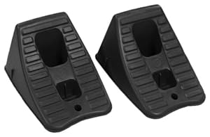 RhinoGear 11930 Tire Hugger Wheel Chock - Set of 2