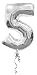 Numbers Foil Balloons | Five Shaped Balloon, Gold