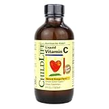Child Life Liquid Vitamin C, Orange Flavor, Glass Bottle, 4-Ounce (Pack of 2)