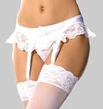 Elegant Moments Satin Garter Belt