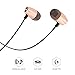 UEELR US-02 Best in ear headset metal earbuds wire bass microphone has 3.5 mm jacks. (rose gold)