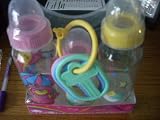 3 Pack Feeding Bottles with Free Rattle!