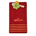 Saunatuch, Badehandtuch, Duschtuch 80 x 200 cm, Farbe rot, Qualit�t 500 g/m�, 100 % Baumwolle